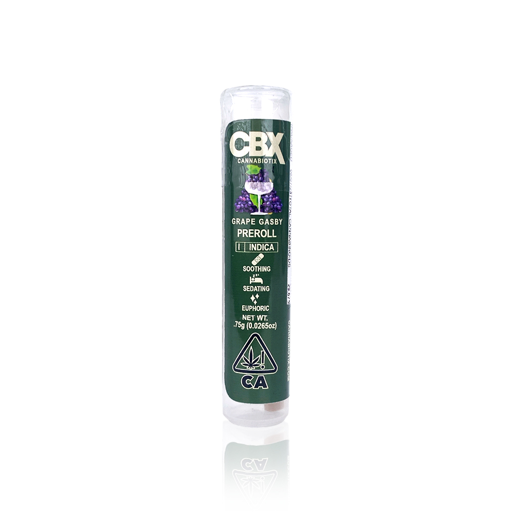 CBX | GRAPE GASBY | .75G | PRE ROLL