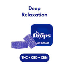 DROPS | BLACK CURRANT | 100MG THC : 100MG CBD : 100MG CBN | GUMMY