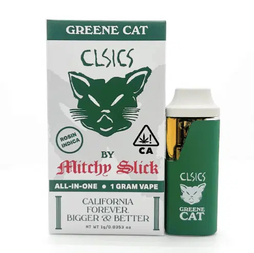 CLSICS - CLSICS | INDICA | GREENE CAT | 1G | ROSIN | AIO