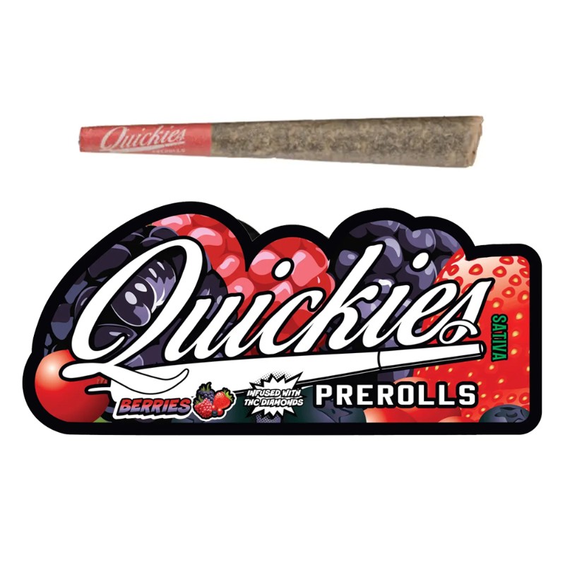 QUICKIES | BERRIES | 1G | INFUSED PRE ROLL
