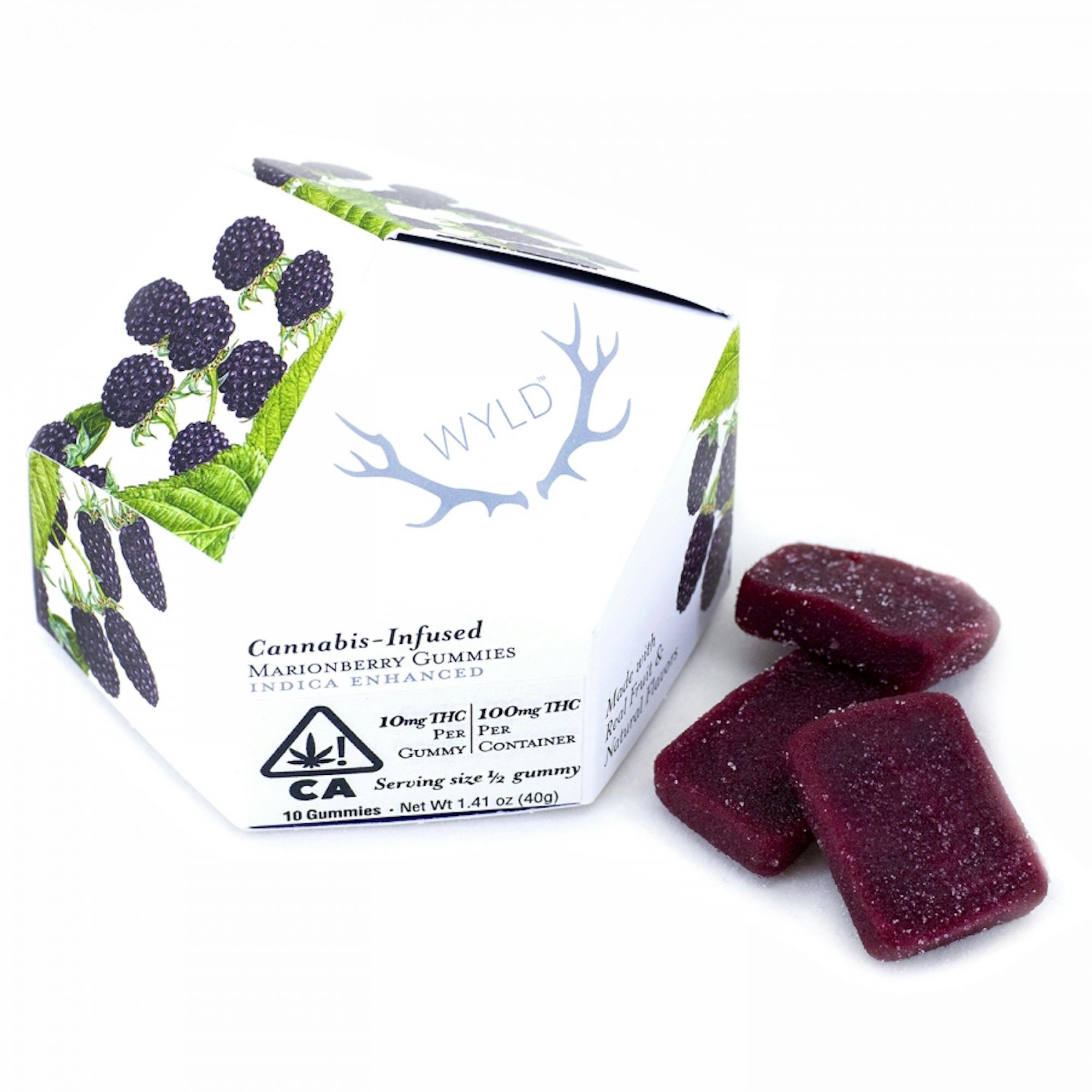 WYLD | INDICA | MARIONBERRY | 100MG