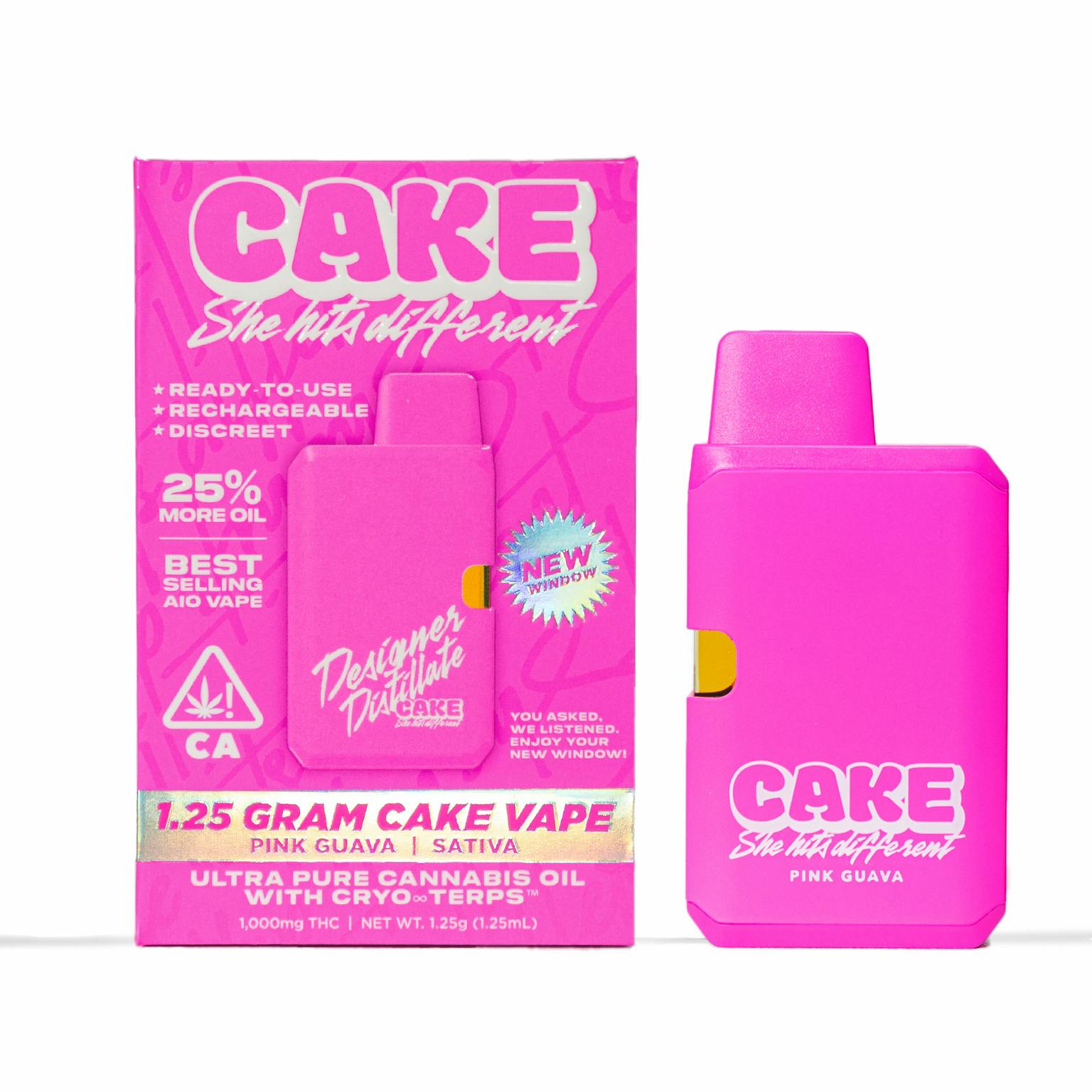 CAKE | PINK GUAVA | 1.25G | AIO