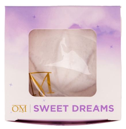 OM | SWEET DREAMS | BATH BOMB | 100MG THC | 10MG CBN
