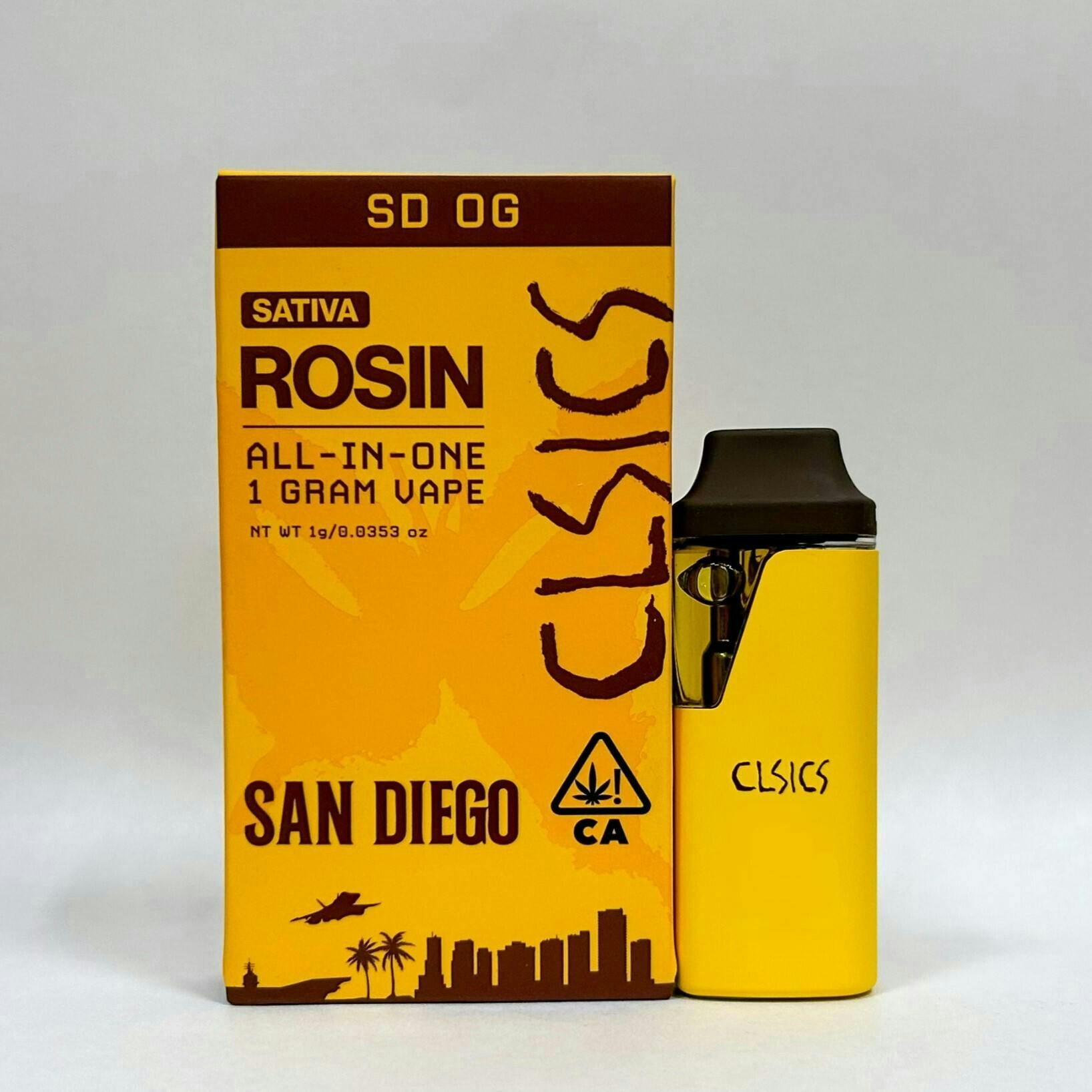 CLSICS | SATIVA | SD OG | 1G | LIVE ROSIN | AIO