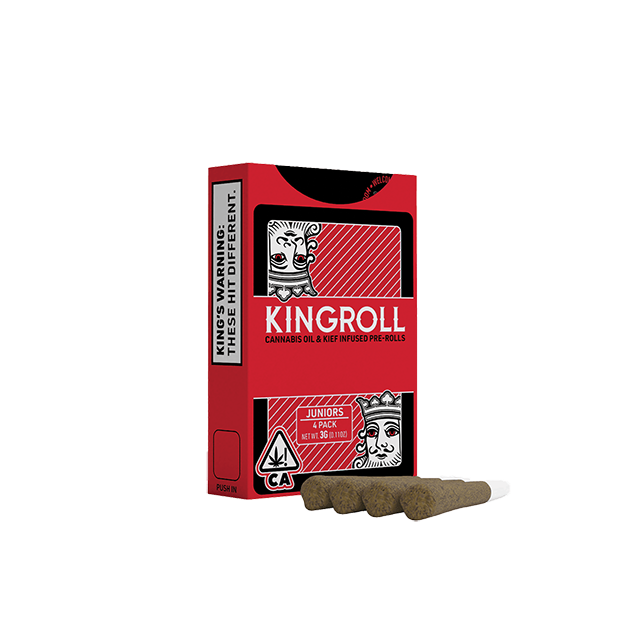 KINGROLL JR | SATIVA VARIETY | 4PK | INFUSED | PRE ROLLS