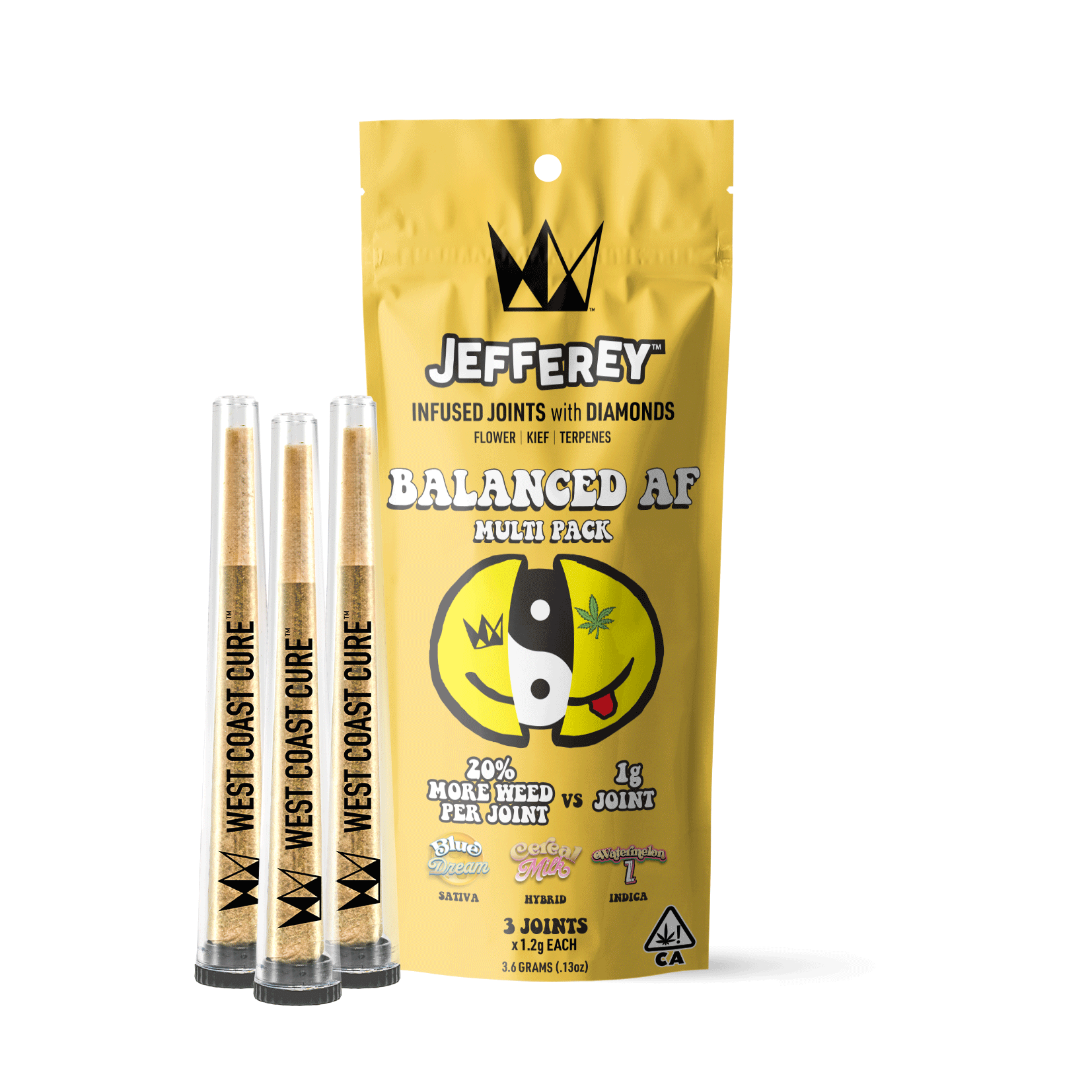 WCC | JEFFEREY | BALANCED AF | 3PK | INFUSED | PRE ROLL