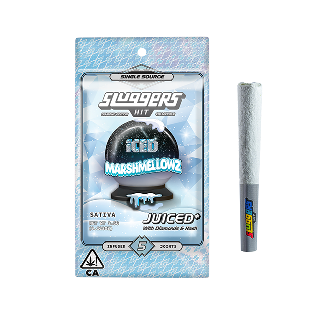 SLUGGERS | ICED | MARSHMELLOWZ | 5PK | INFUSED | PRE ROLL