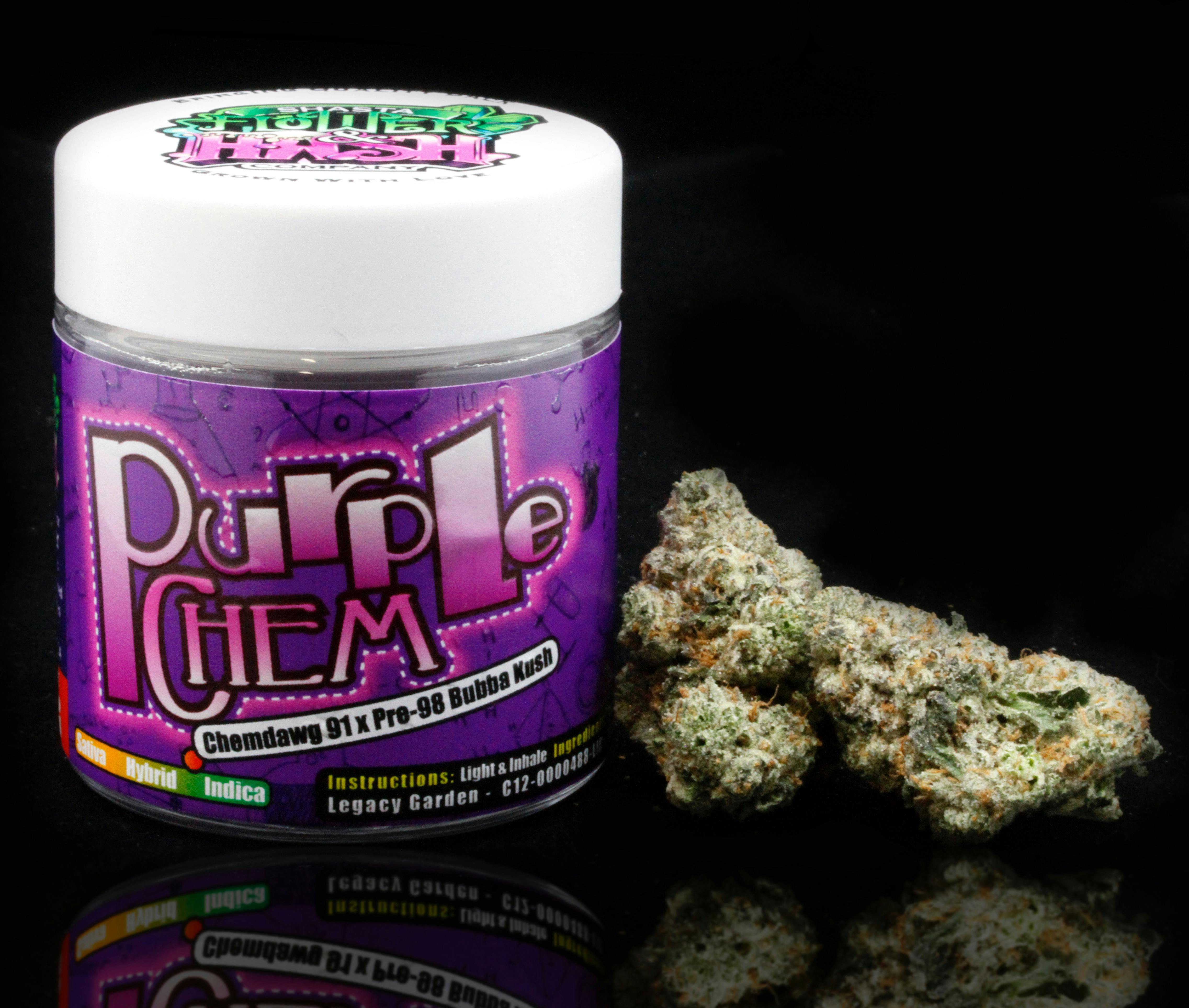 SHASTA FLOWER CO | PURPLE CHEM | 3.5G