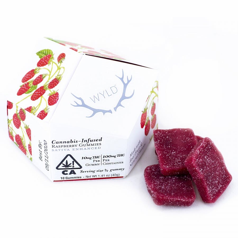 WYLD | SATIVA | RASPBERRY | 100MG