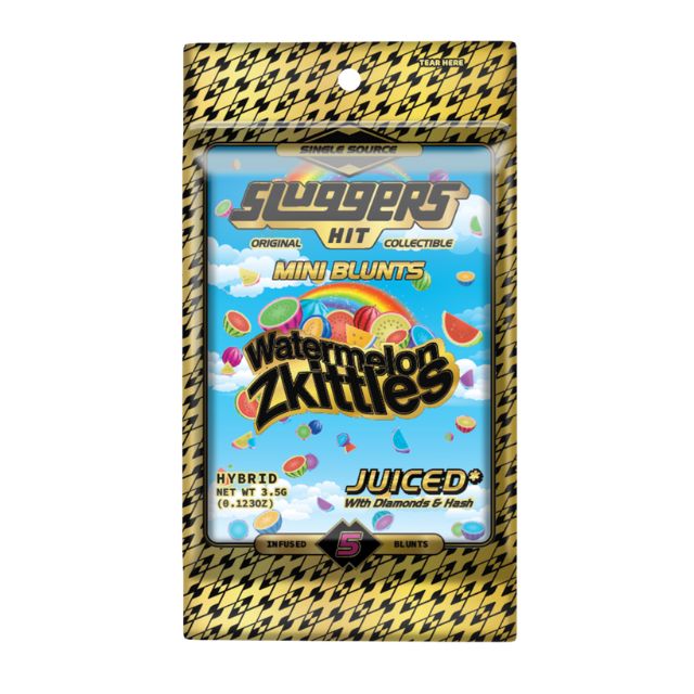 SLUGGERS | WATERMELON ZKITTLES | 5PK | INFUSED | MINI BLUNTS