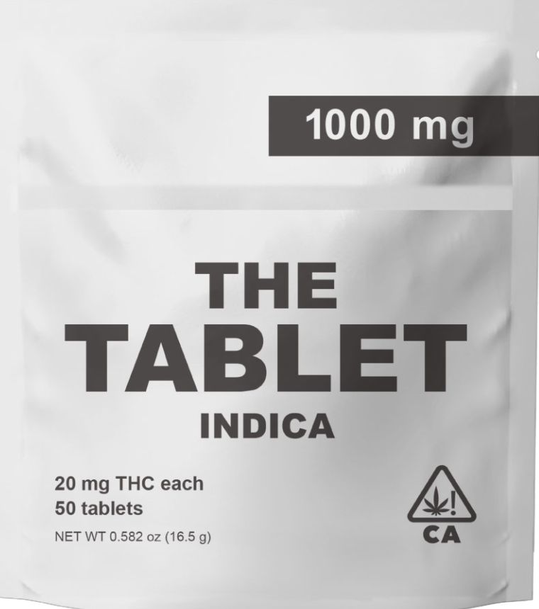 THE TABLET | INDICA | 20MG | 50PK | 1000MG | TABLET