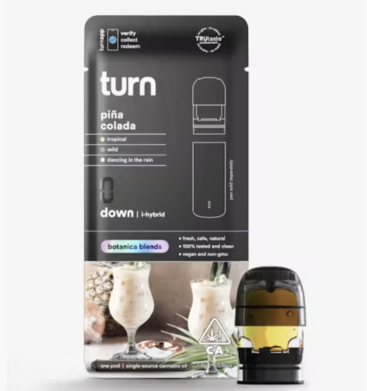 TURN DOWN | PINA COLADA | 1G | POD
