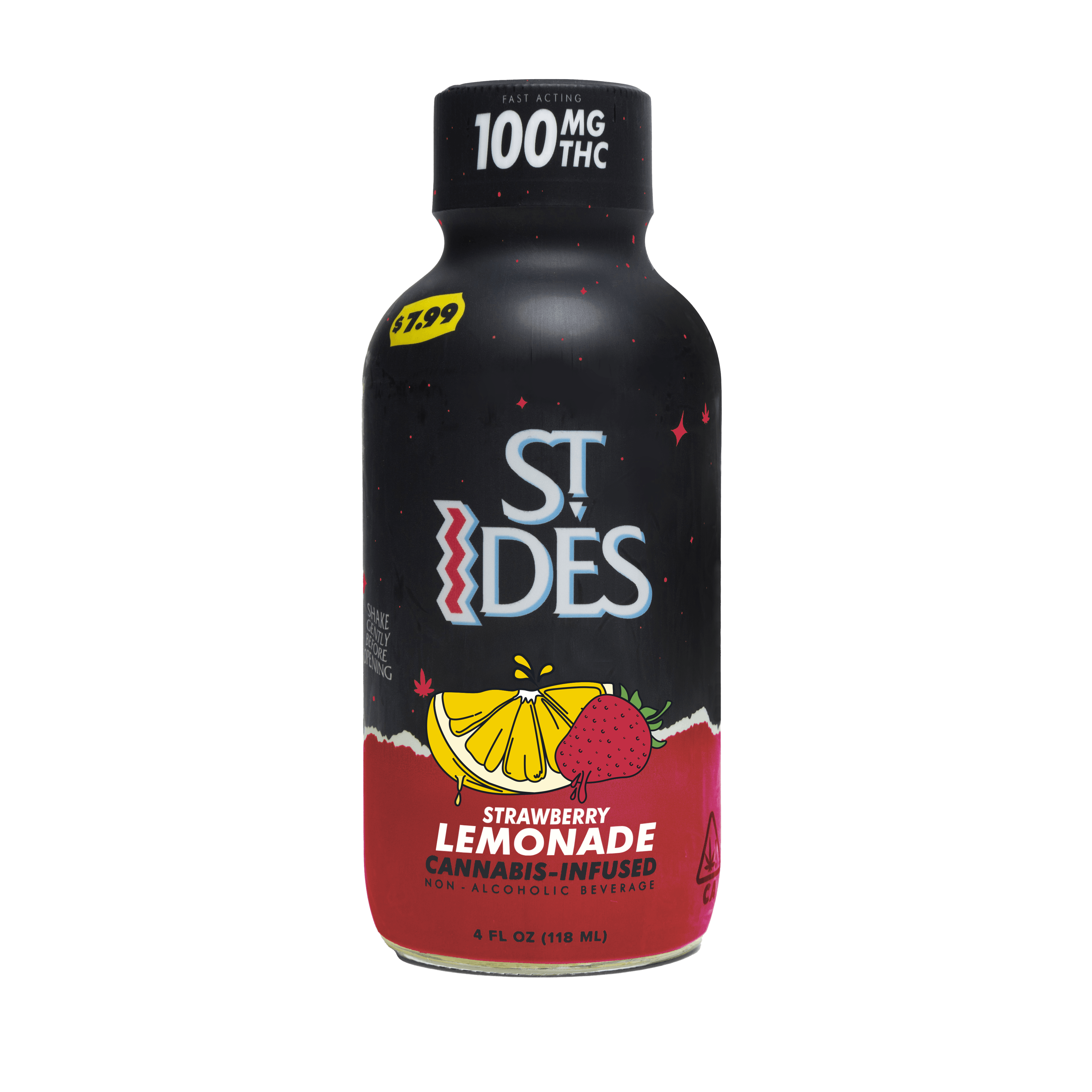 ST. IDES | STRAWBERRY LEMONADE | 4OZ | SHOT