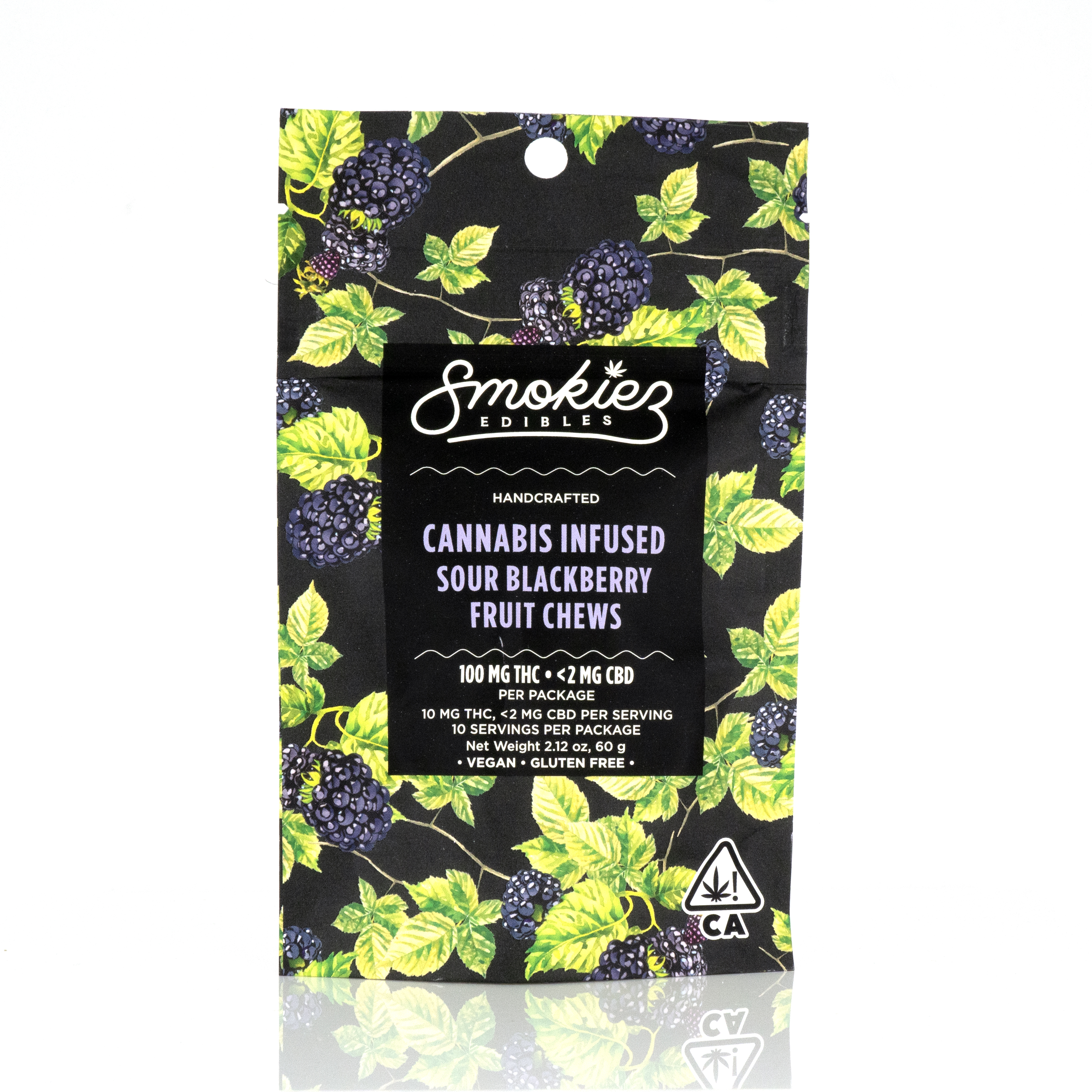 SMOKIEZ | SOUR BLACKBERRY | 100MG | GUMMIES