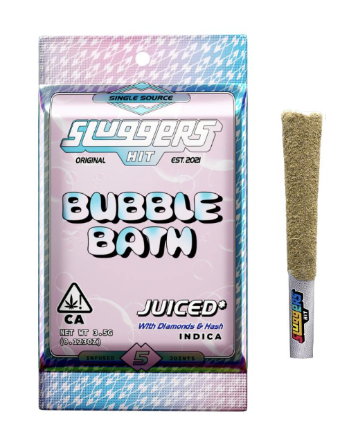 SLUGGERS | BUBBLE BATH | 5PK | INFUSED | MINI BLUNT