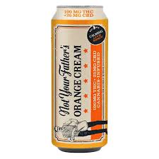 NOT YOUR FATHERS | ORANGE CREAM | 100MG THC : 25MG CBD