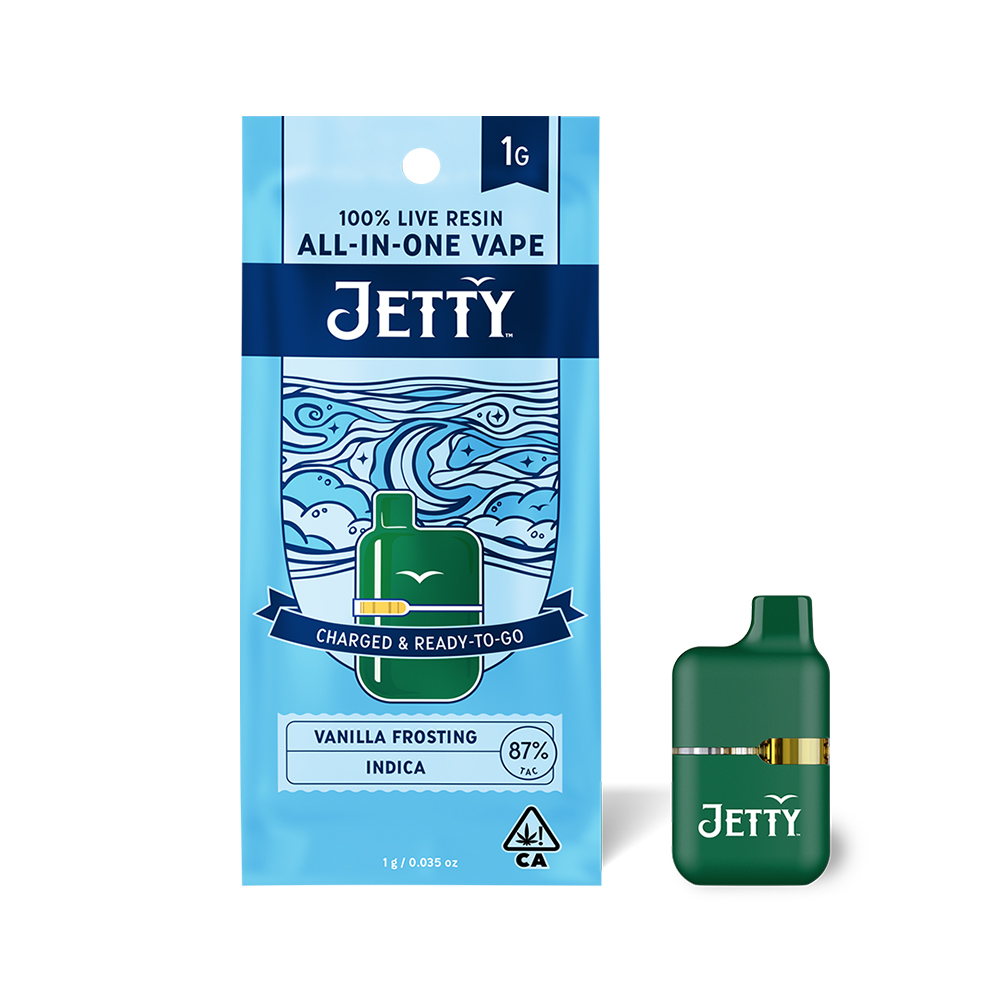 JETTY | BANANA FROSTING | 1G | LIVE RESIN | AIO