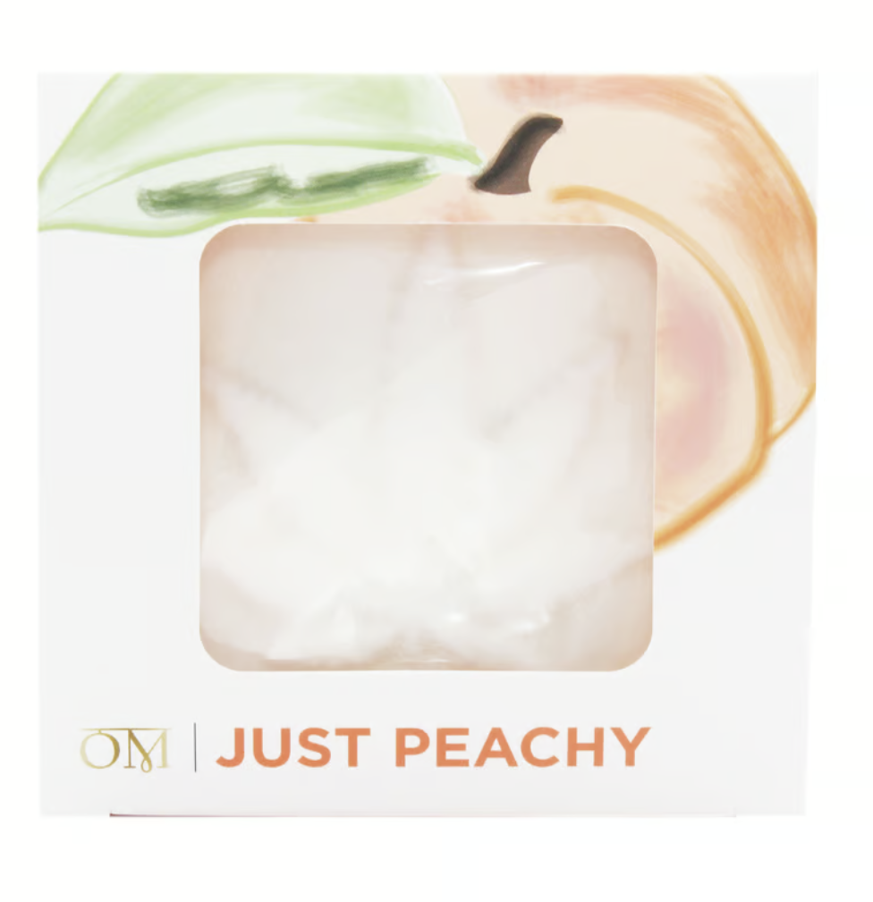 OM | JUST PEACHY | BATH BOMB | 100MG THC