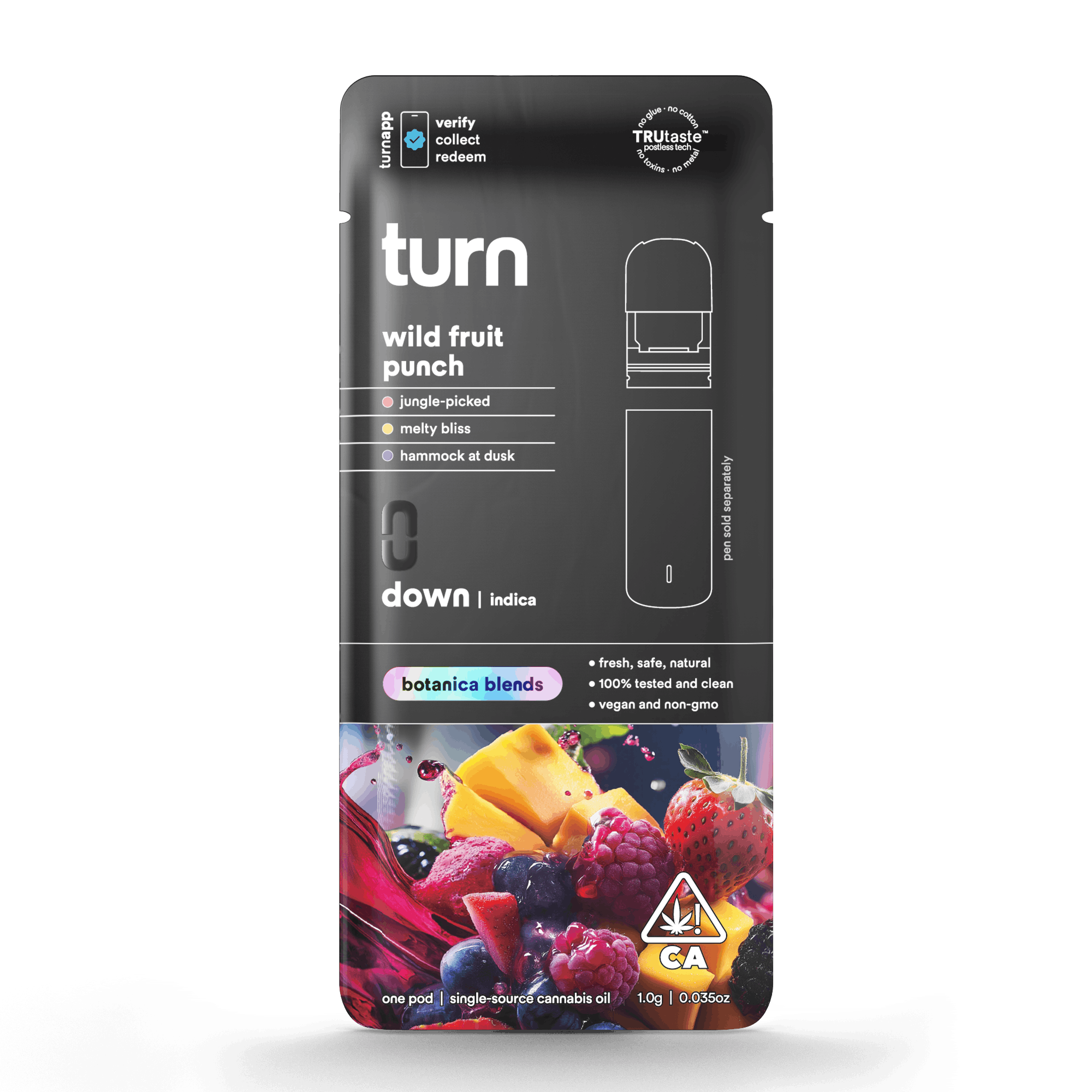 TURN DOWN | WILD FRUIT PUNCH | 1G | POD