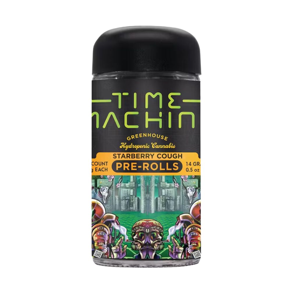 TIME MACHINE | SATIVA | STARBERRY COUGH | 28PK | PRE ROLL