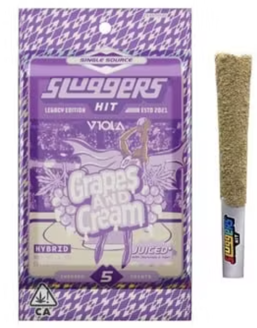 SLUGGERS | GRAPES AND CREAM | 5PK | INFUSED | MINI BLUNT