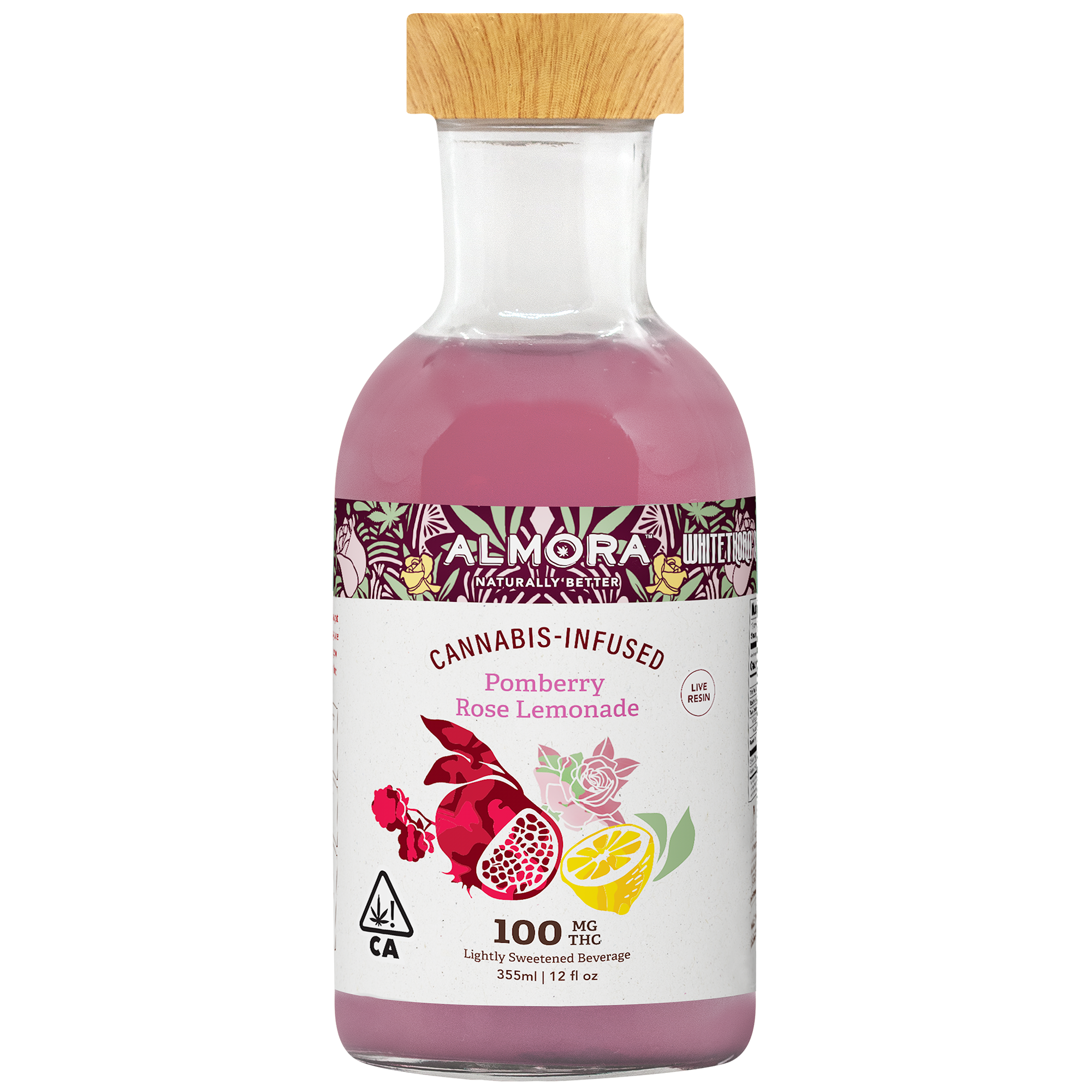 ALMORA | POMBERRY ROSE LEMONADE | WHITETHORN ROSE | 100MG