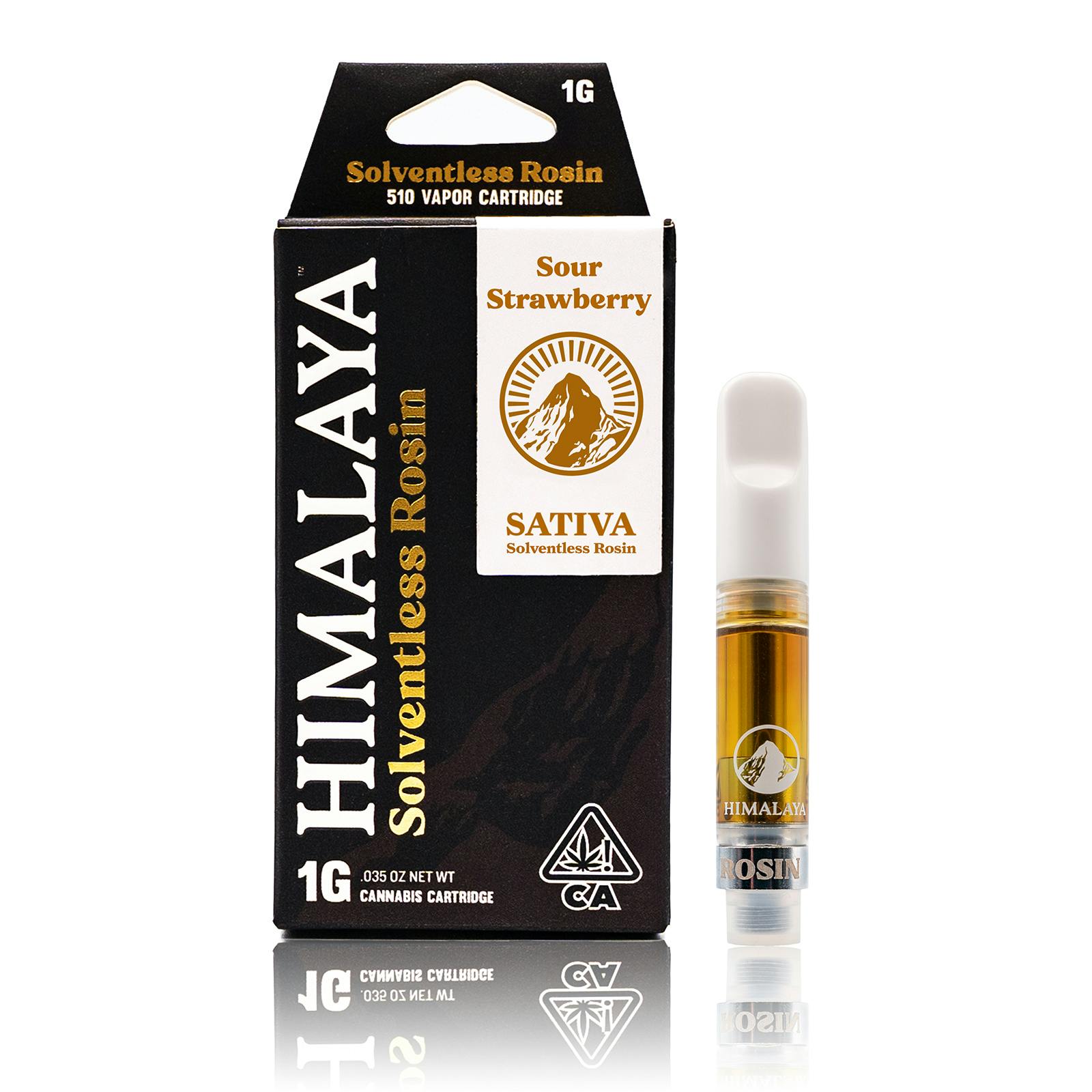 HIMALAYA | SATIVA | SOUR STRAWBERRY | 1G | LIVE ROSIN