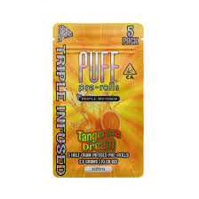 PUFF | SATIVA | TANGERINE DREAM | 5PK | DIAMOND INFUSED | PRE ROLL