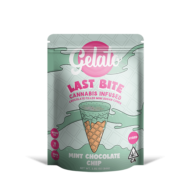 GELATO | LAST BITE | MINT CHOCOLATE | 100MG | 10PK