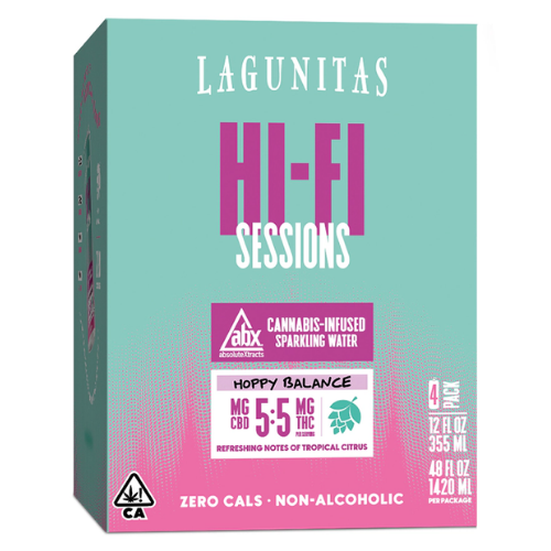 LAGUNITAS | HOPPY BALANCE | 5MG THC : 5MG CBD | 4 PACK