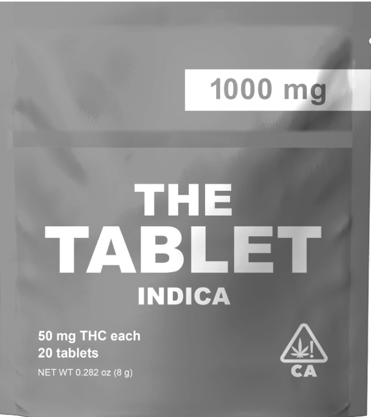 THE TABLET | INDICA | 50MG | 20PK | 100MG | TABLET
