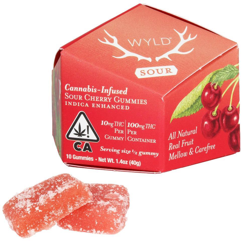 WYLD | INDICA | SOUR CHERRY | 100MG