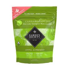 GARDEN SOCIETY | KIWI LIME SAUV BLANC | 100MG THC : 100MG THCV | 20PK - Each