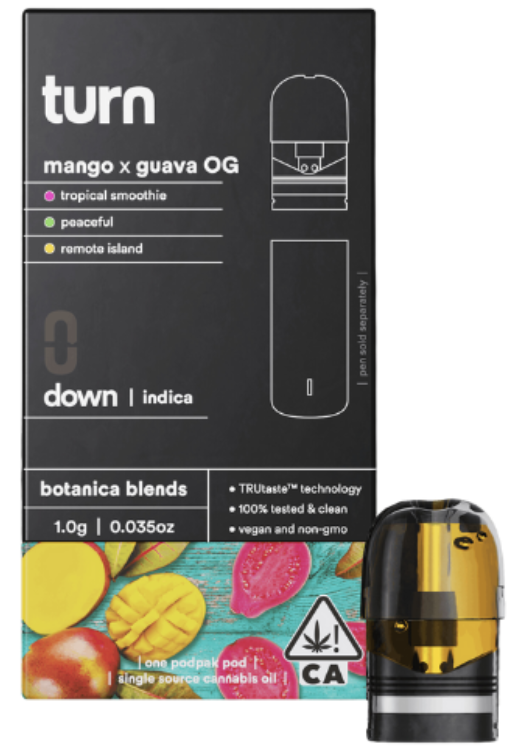 TURN DOWN | MANGO X GUAVA | 1G | POD