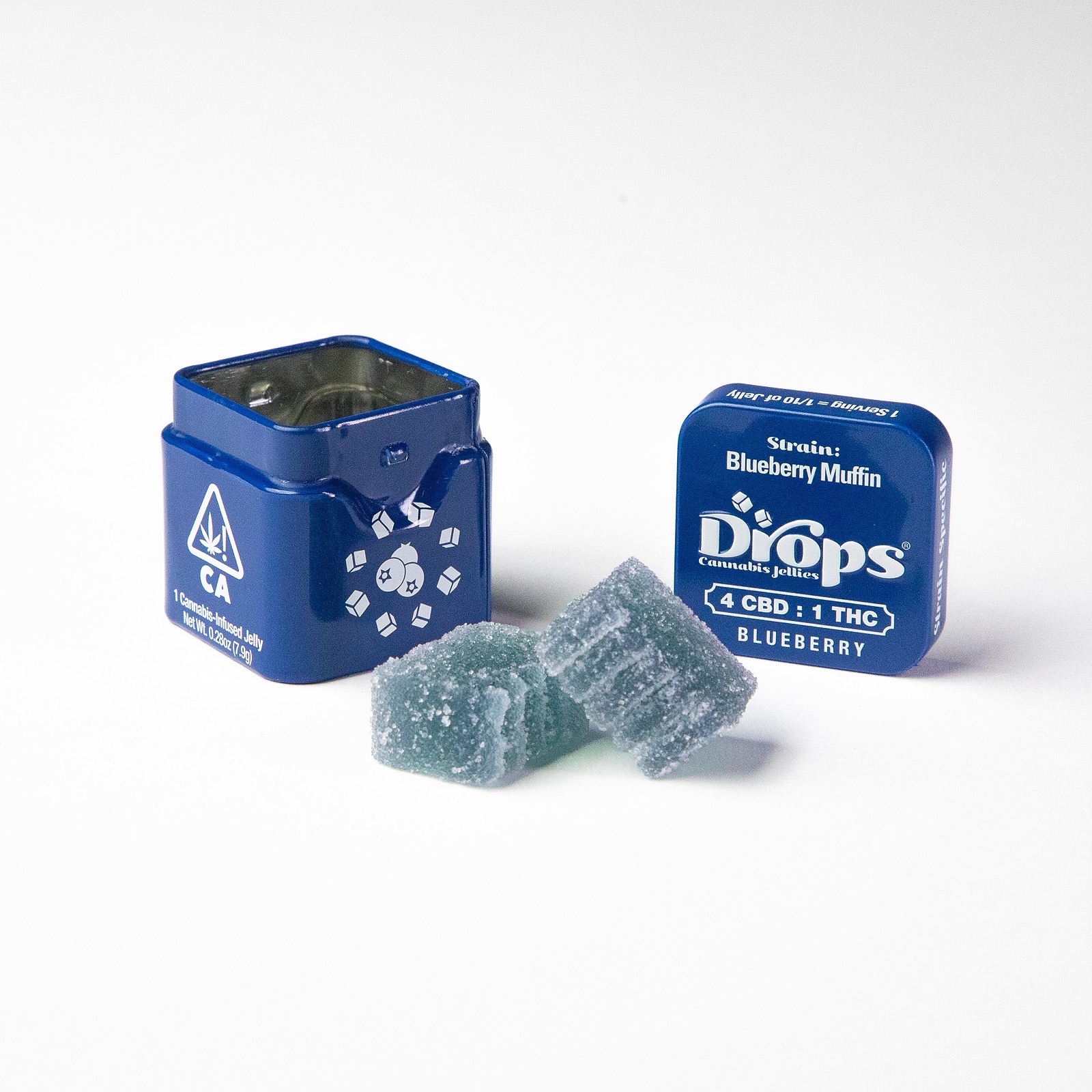 DROPS | INDICA | BLUEBERRY 4:1 | 200 CBD : 50MG CBD