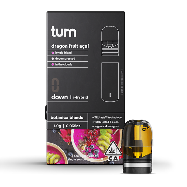TURN DOWN | DRAGON FRUIT ACAI | 1G | POD