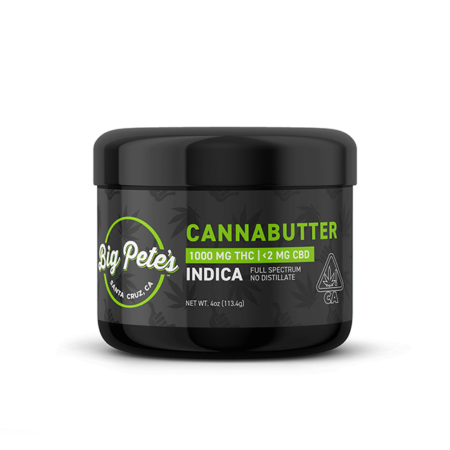 BIG PETES | INDICA | CANNABUTTER | 1000MG