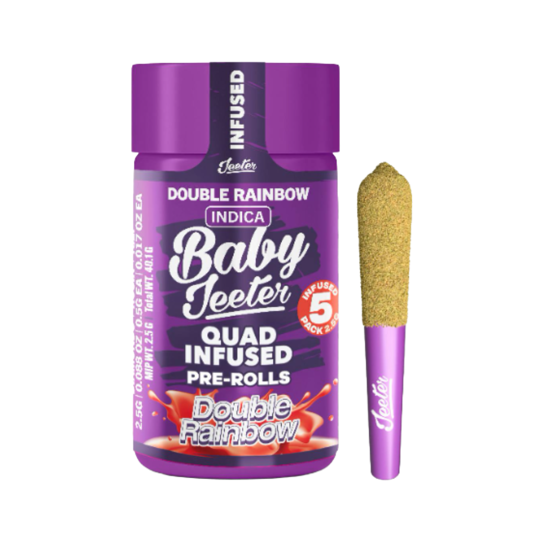 JEETER | BABY | DOUBLE RAINBOW | 5PK | INFUSED | PRE ROLL