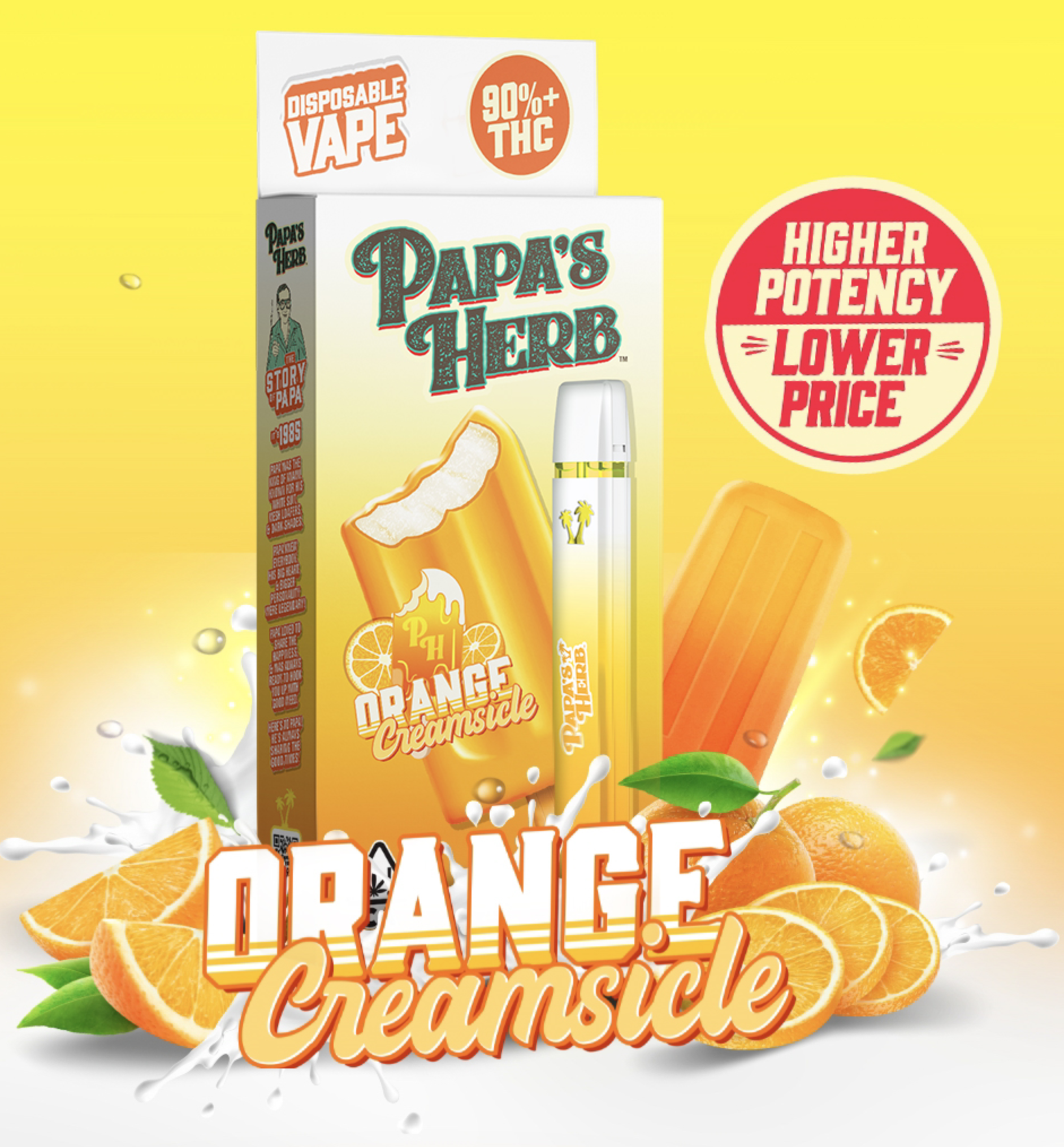 PAPAS HERB | ORANGE CREAMSICLE | 1G | AIO