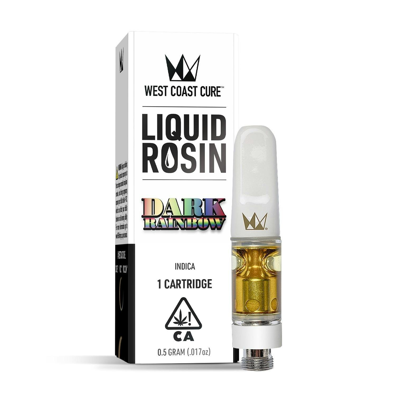 WCC - DARK RAINBOW 0.5G LIQUID ROSIN CART