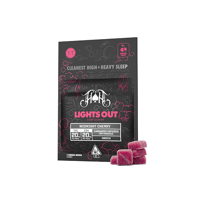 HEAVY HITTERS | MIDNIGHT CHERRY | 1:1 THC | CBN