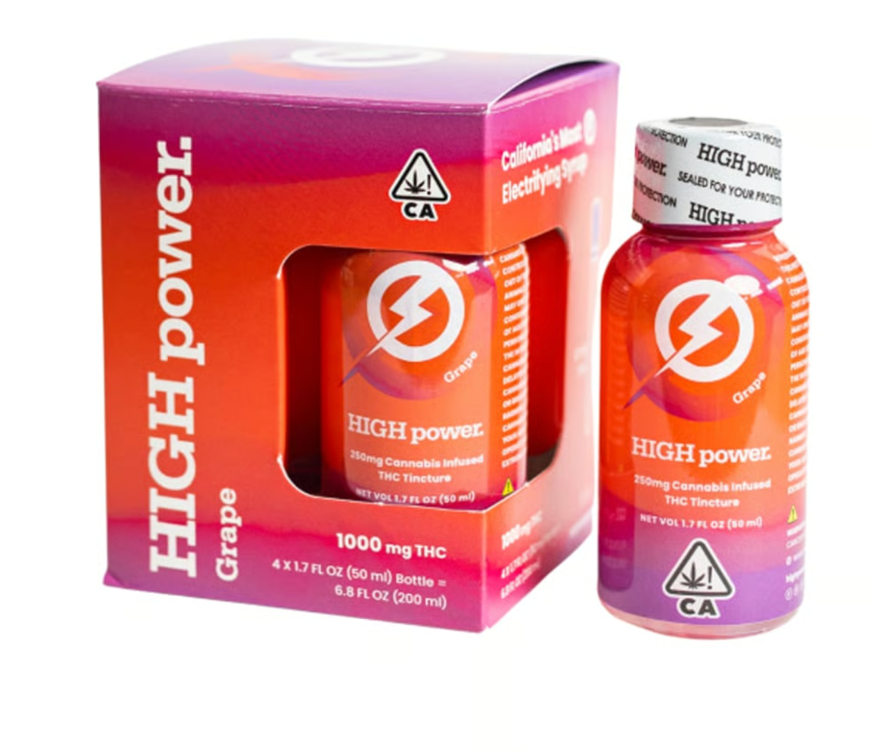 HIGH POWER | GRAPE | 4PK | 1000MG