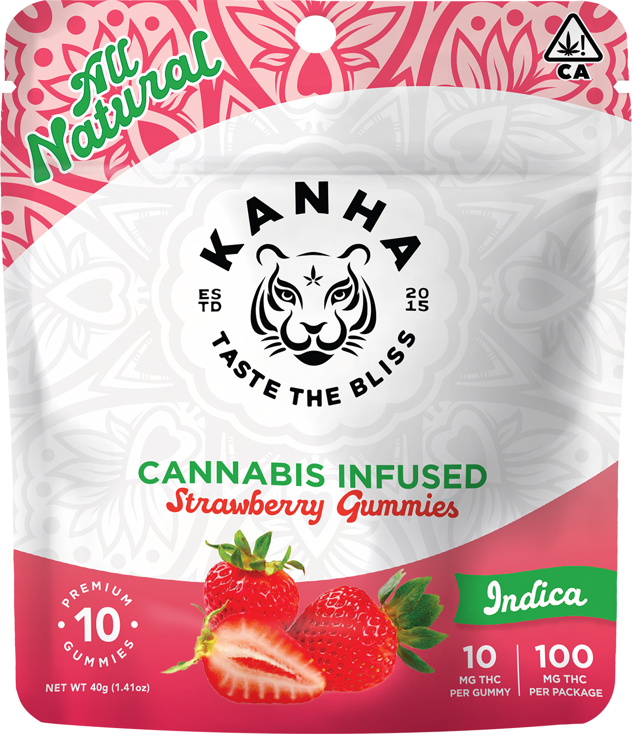 KANHA | INDICA | STRAWBERRY | 100MG
