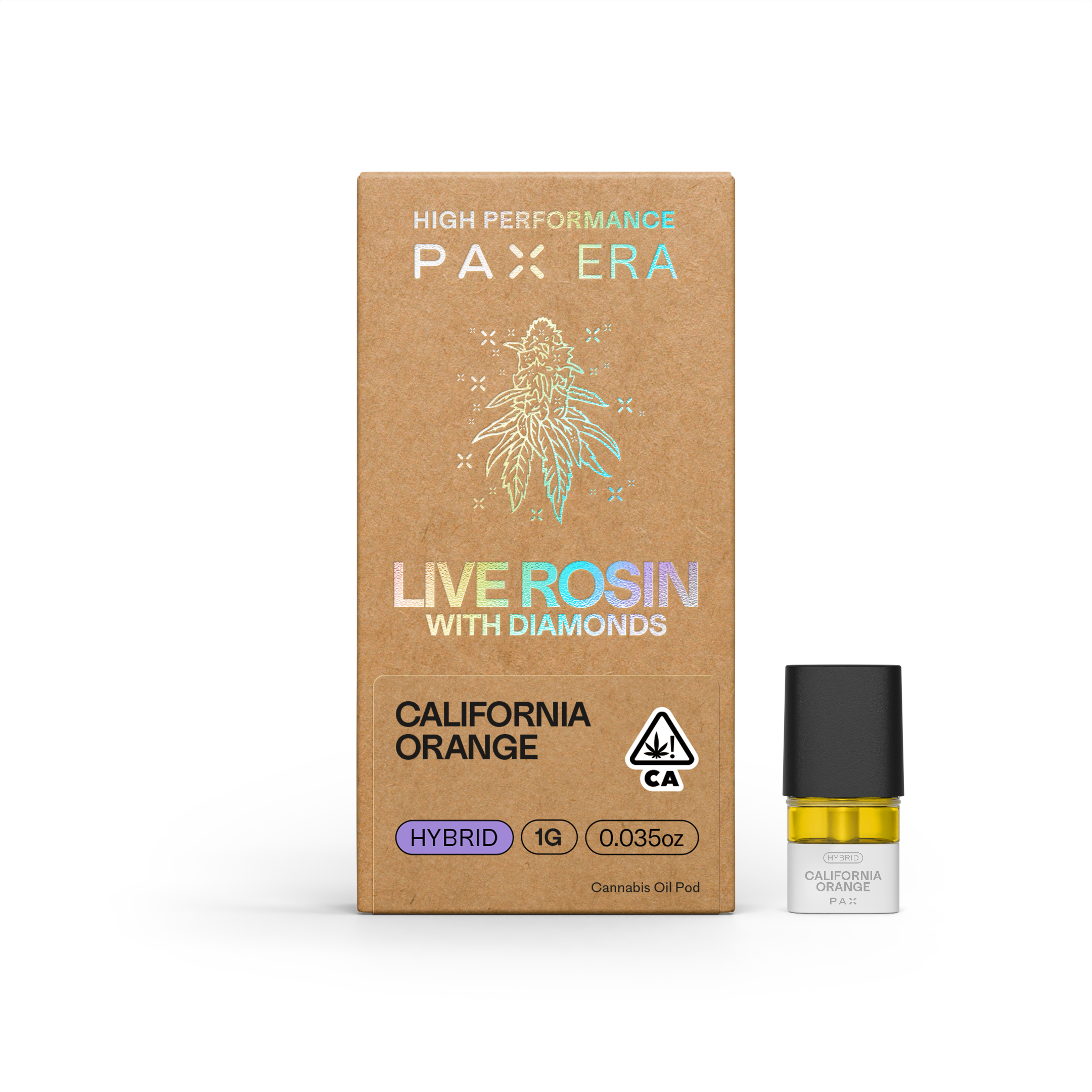 PAX | CALIFORNIA ORANGE | 1G LIVE ROSIN | POD