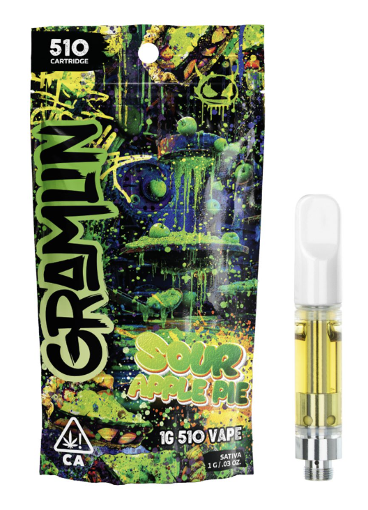 GRAMLIN | SOUR APPLE PIE | 1G | CART