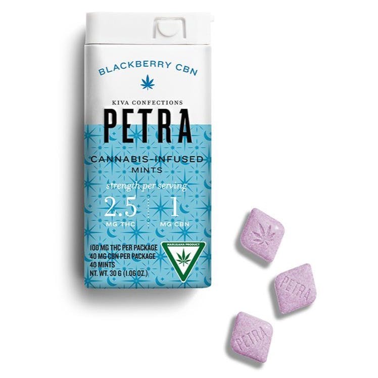 KIVA | PETRA MINTS | BLACKBERRY | 5:1 | CBN