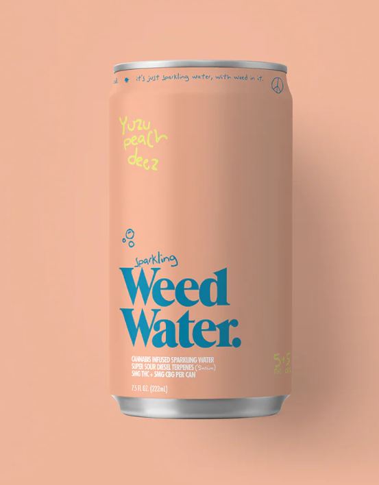 YUZU PEACH DEEZ SELTZER - 5 MG