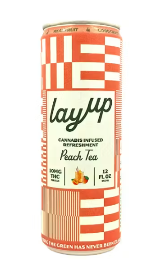 Shop LAYUP - Peach Tea | Beverage - 10 mg | Brooklyn NY Cannabis ...