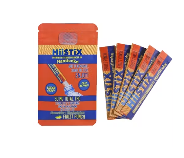 HiiSTiX | Fruit Punch | Beverage Enhancer - 50 mg - 5 Pack