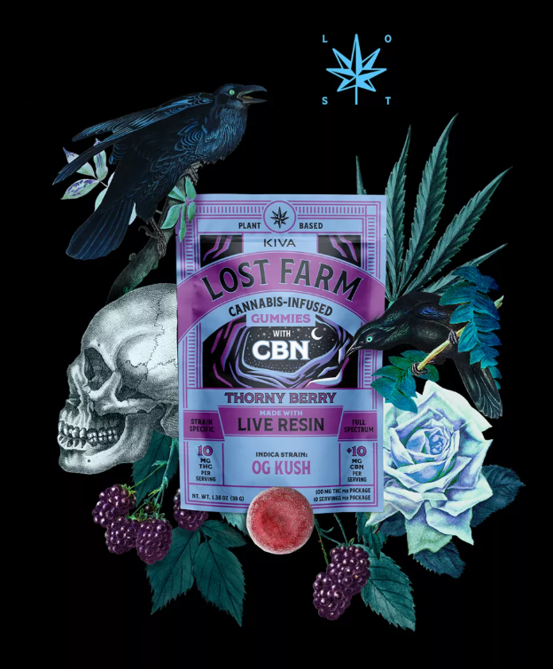 Thorny Berry | Live Resin Gummies w/ CBN - 100mg (10 Pack)